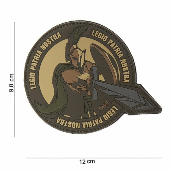 PATCH 3D pvc velcro - LEGIO PATRIA NOSTRA