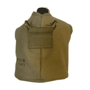 Gourde US M10  + Quart + Housse - Reproduction WW2 Premium - PDB 1943