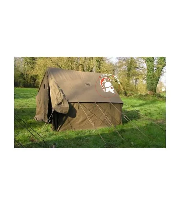 Tente Militaire Américaine "SMALL WALL" 2.70M x 2.70M - Reproduction WW2 Premium - Militaria – Image 7