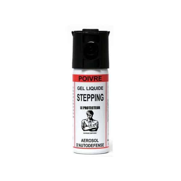 aerosol anti agression stepping gel poivre 50 ml