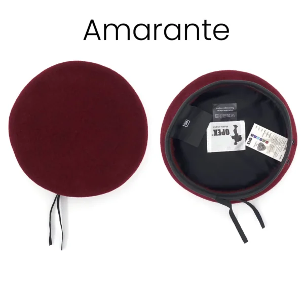 BÉRET TYPE COMMANDO ROUGE, VERT OU BLEU – Image 2