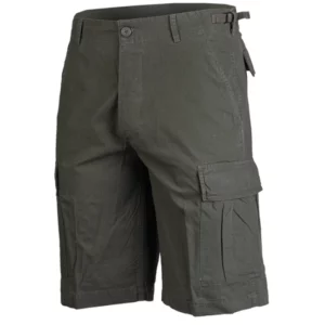 short militaire bermuda vert