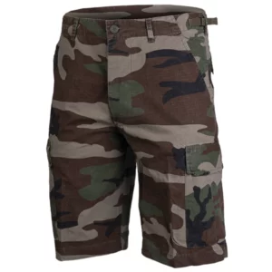 bermuda short militaire woodland