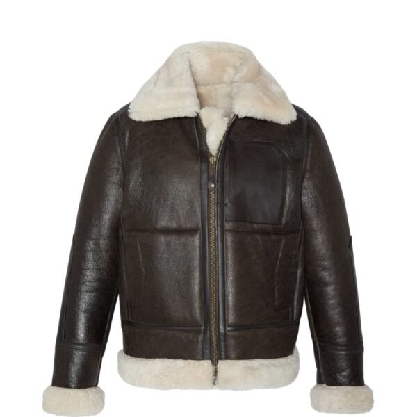 Blouson US Cuir "Bombardier" B3 Marron - Schott