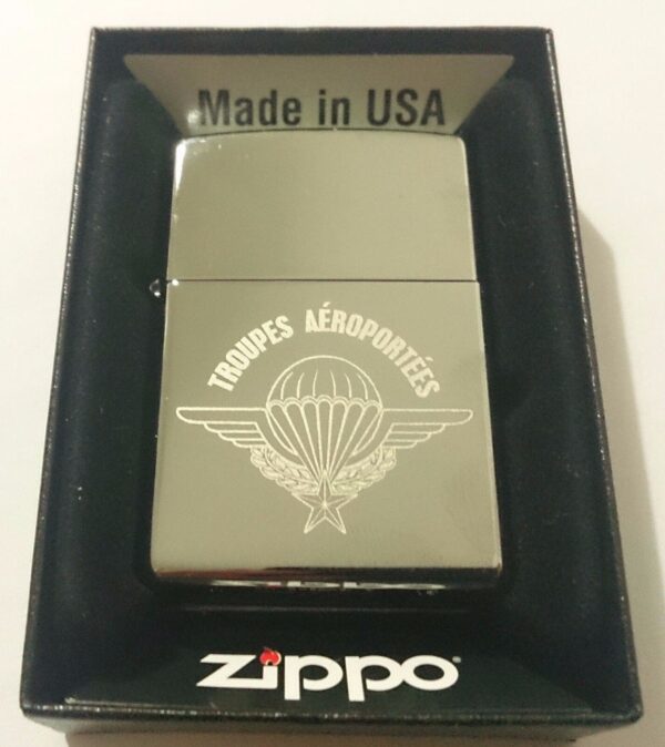 Briquet ZIPPO Troupes Aéroportées