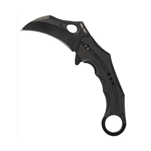 couteau karambit noir mil tec 2