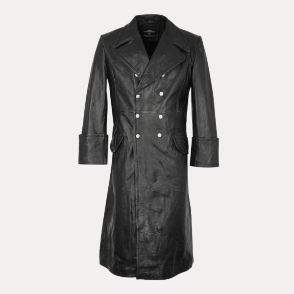 manteau-officier-allemand-ww2-Offizier-Mantel - leather-WHSS