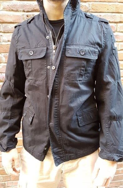 VESTE DELTA BRITANNIA - NOIR