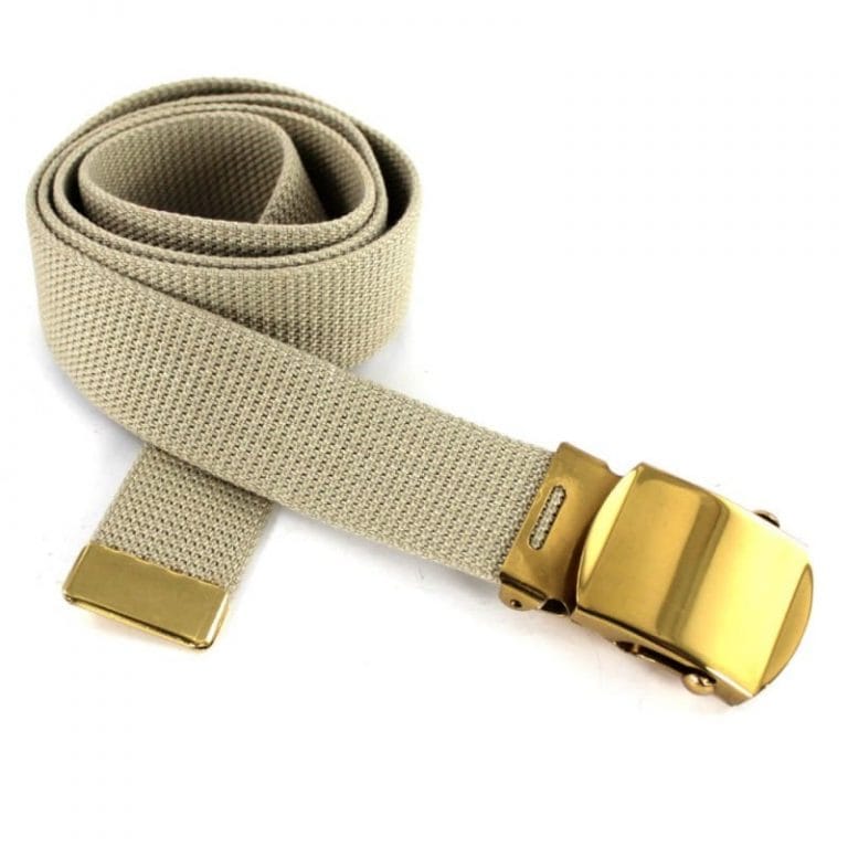 ceinture-en-toile-armee-francaise