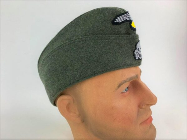 Calot-de-campagne-mod-40-feldgrau-repro-allemand-Waffen-SS-2