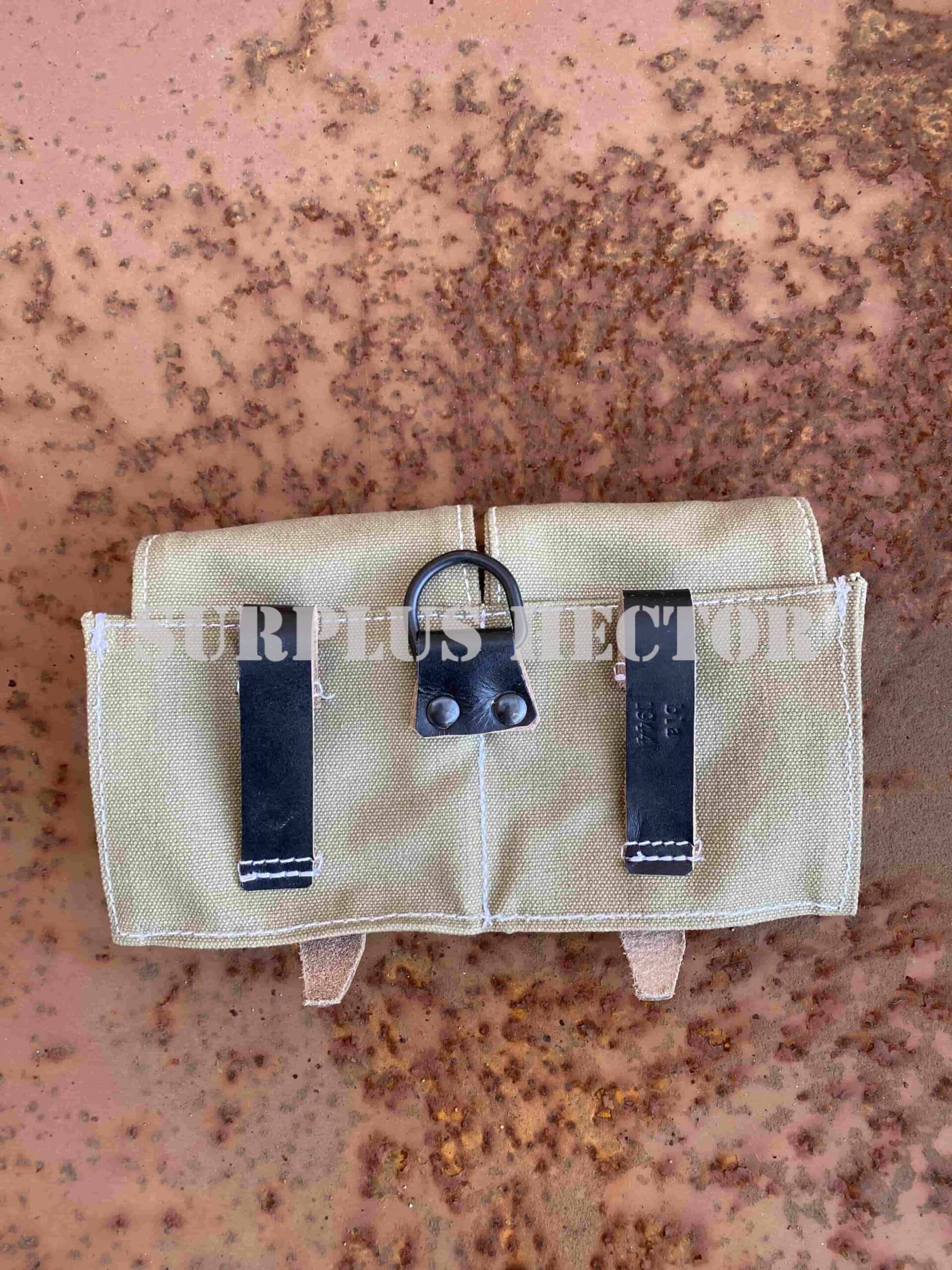 Paire Cartouchières / Porte Chargeur G43 Tissu - Tireur Elite - Luft Waffen - Militaria WW2 3 cartouchière-allemande-chargeur-g43