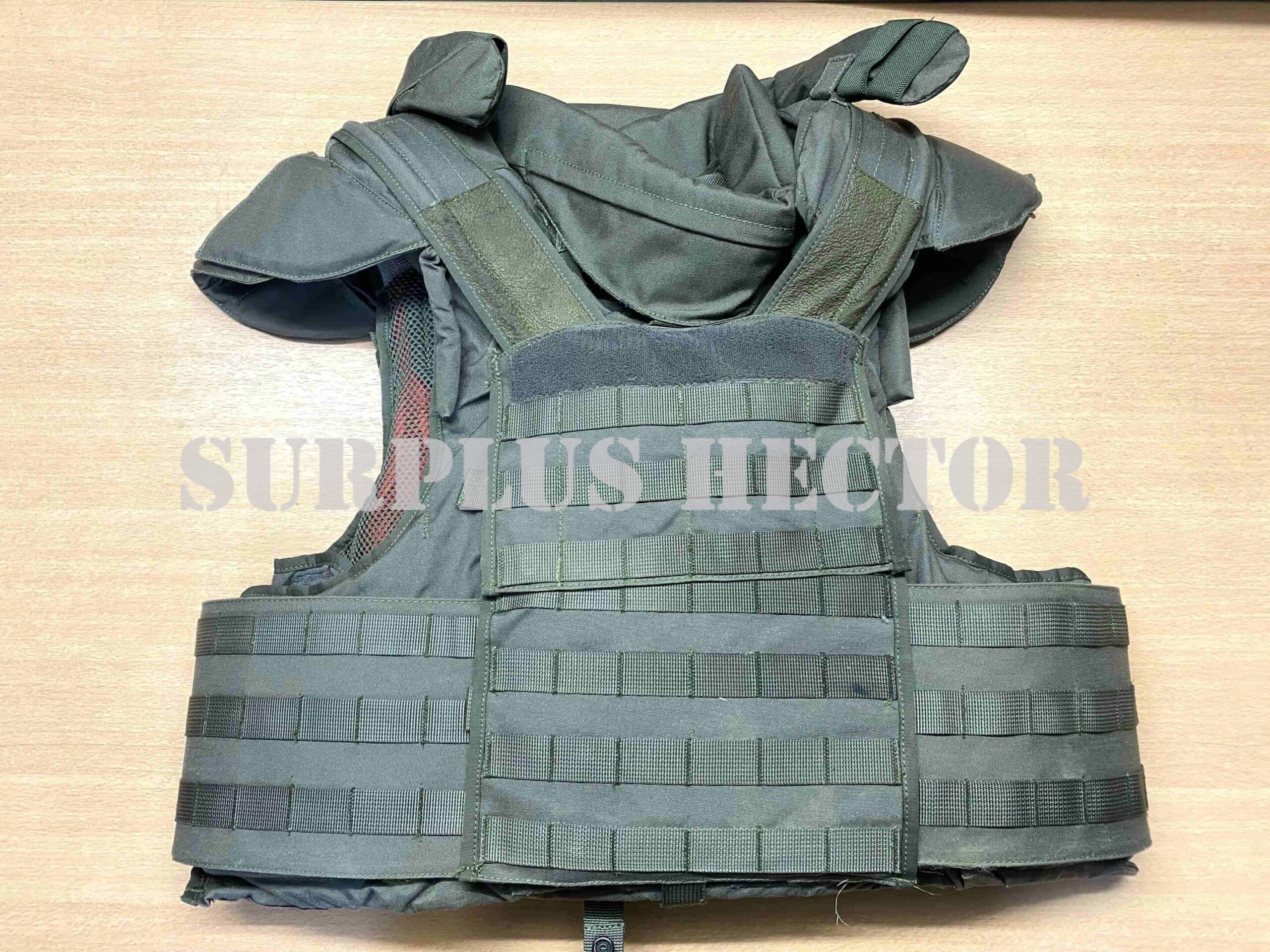 Gilet TIGRE T.M Complet Armée de Terre - Vert Otan - Instruction 10 gilet-tigre-entrainement-armée-de-terre-paul-boyé