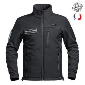 veste softshell sécurité privée