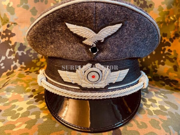 casquette-officier-luftwaffe-allemande-ww2