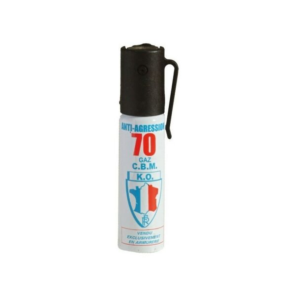 aerosol anti agression puissance 70 25 ml gaz cs