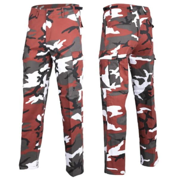 Pantalon us type bdu ranger red camo