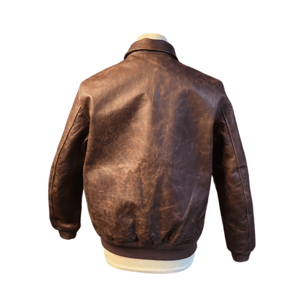 blouson-a2-russet-brown-horsehide-usaf-cuir