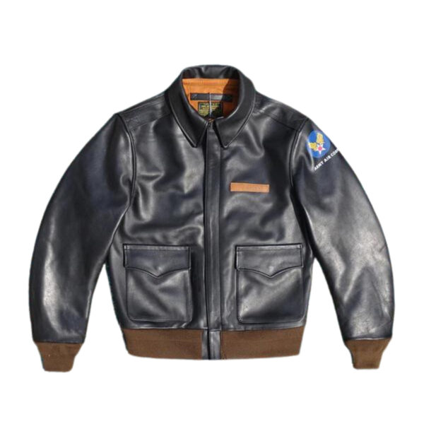 blouson cuir pilote type a2 horse hide