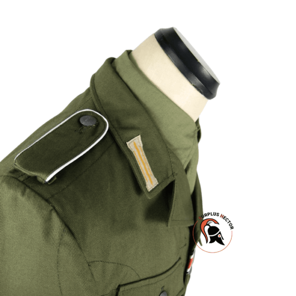 vareuse-veste-tropical-m40-WWII-German-DAK-Field-Tunic-Jacket-With-Insignia-Green