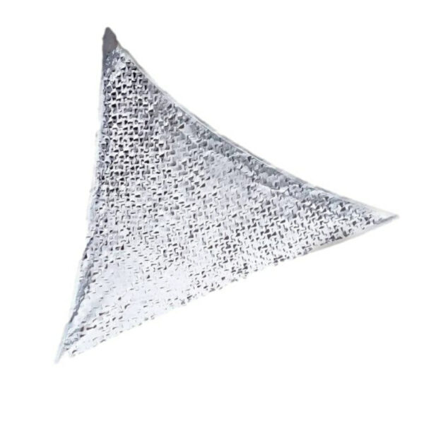 voile d'ombrage triangle blanc