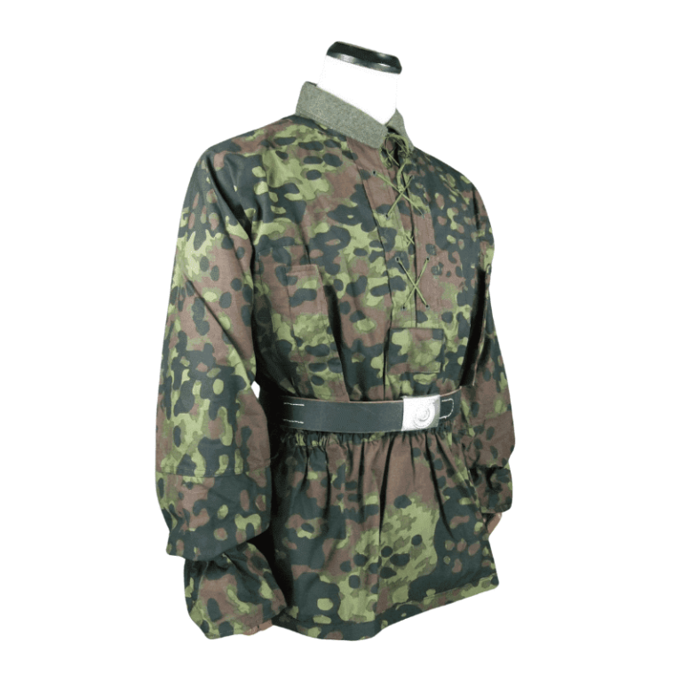 blouse-WW2 German-Elite-M40- Plane-Tree-No-12-Camo Reversible-Smock