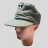 Casquette Allemande M43 Feldgrau WW2 2 boutons WH