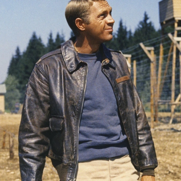 Blouson A2 Steve Mcqueen la grande evasion Blouson A2 Steve Mcqueen la grande evasion