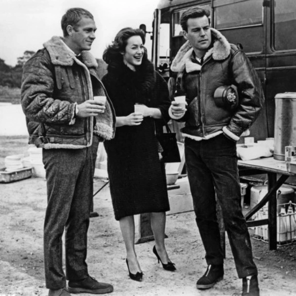 Blouson B3 bombardier image d archives Blouson B3 bombardier image d archives