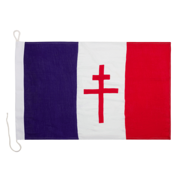 Drapeau-de -l’Armée-Française de-la-Libération-ww2