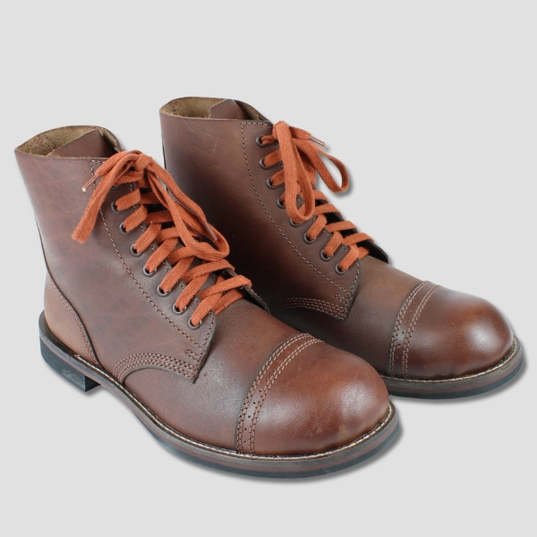 Chaussures Service Shoes US Army – Reproduction Militaria WW2 4 Service Shoes WW2 US Cuir