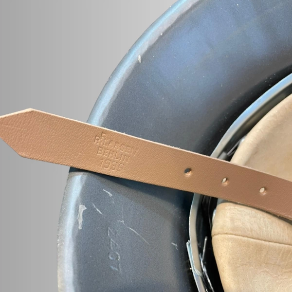 Stahlhelm M42 WH/SS – Camouflage Hiver – Vieillissement WW2 6 Stahlhelm M42 WH/SS – Camouflage Hiver – Vieillissement WW2 – Image 6