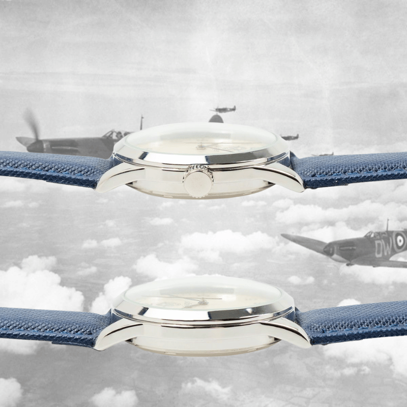 Montre Aviateur “The Airman” – RAF Service Watch (Bracelet Bleu) - Ailager® 5 Montre-Aviateur The-Airma – RAF-Service Watch-(Bracelet Bleu)