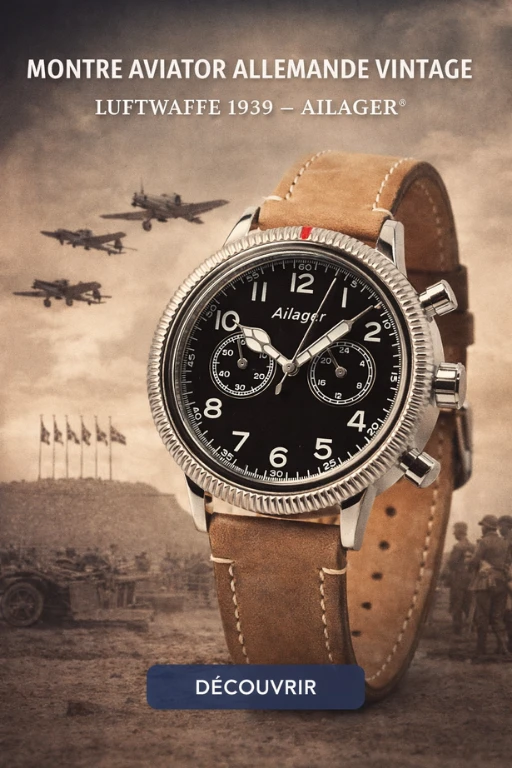montre luftwaffe allemande WW2 6
