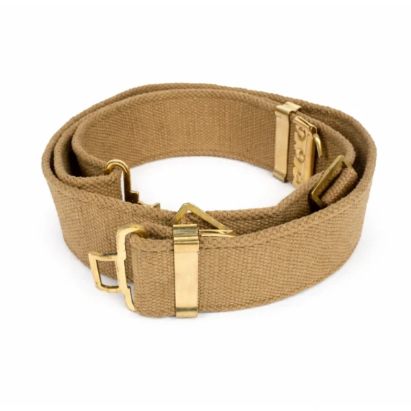 Ceinturon Anglais P37 - Reproduction WW2 - M (108cm)